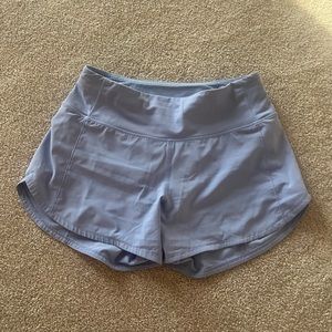 LIGHT BLUE SIZE 2 tall lulu shorts